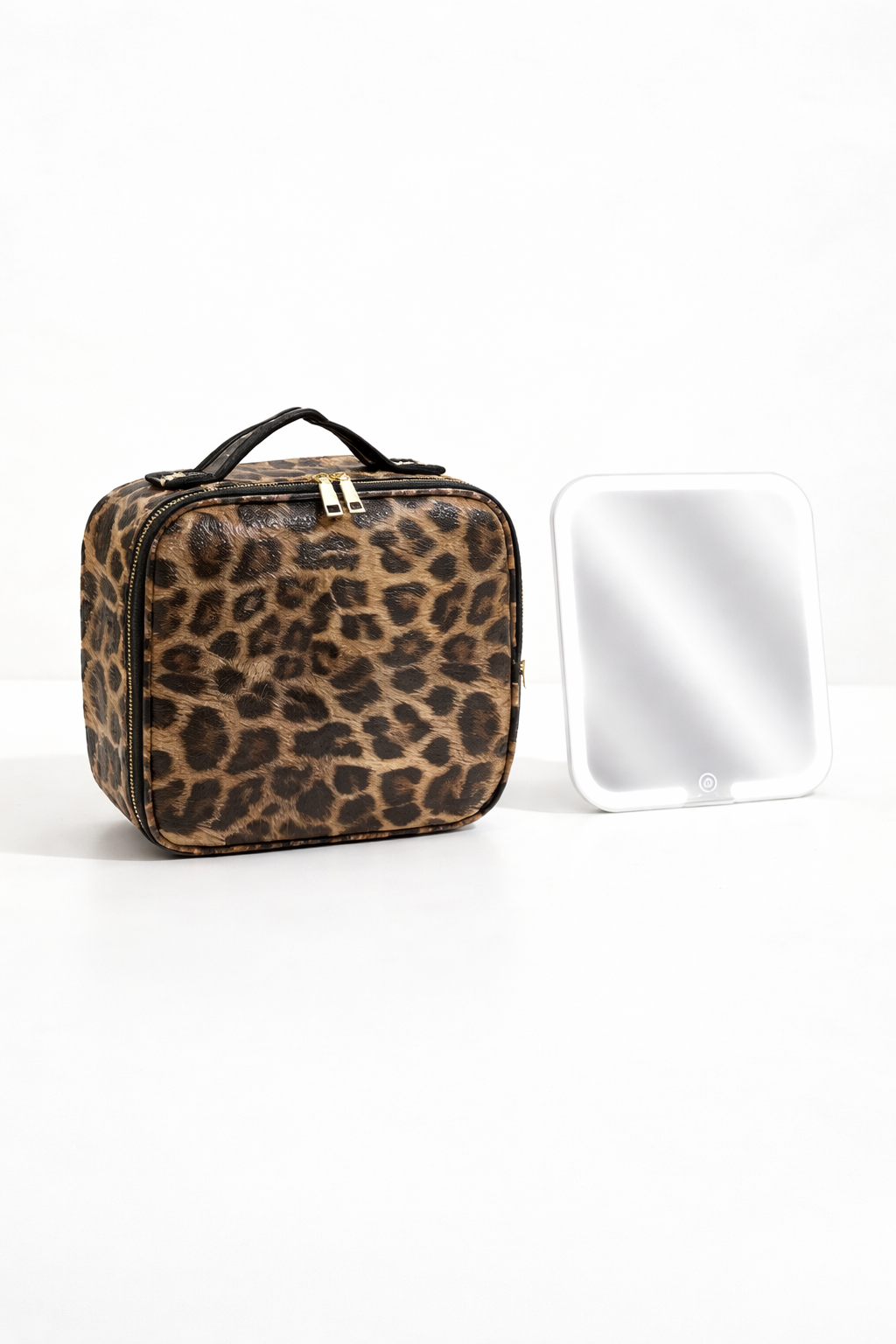 LED Lighted Makeup Bag with Mirror