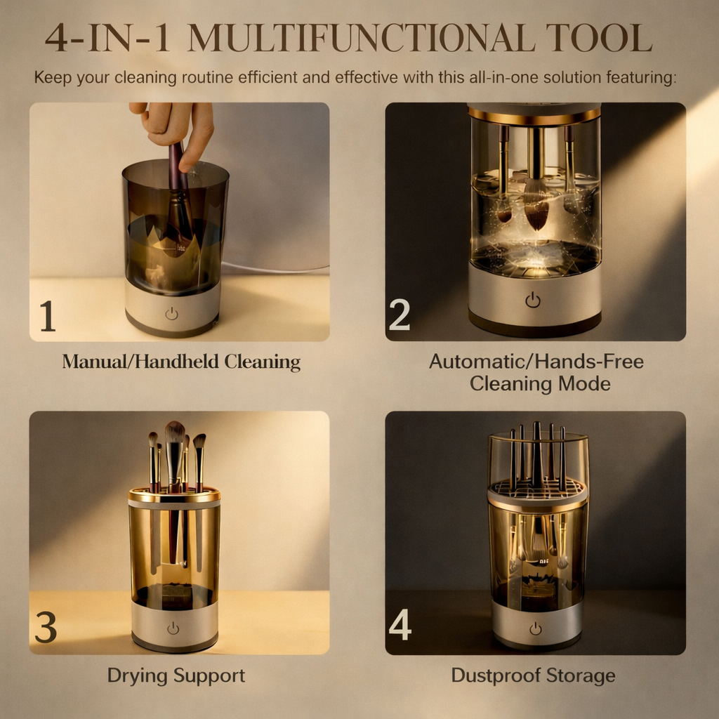 Electric Makeup Brush Cleaner & Dryer